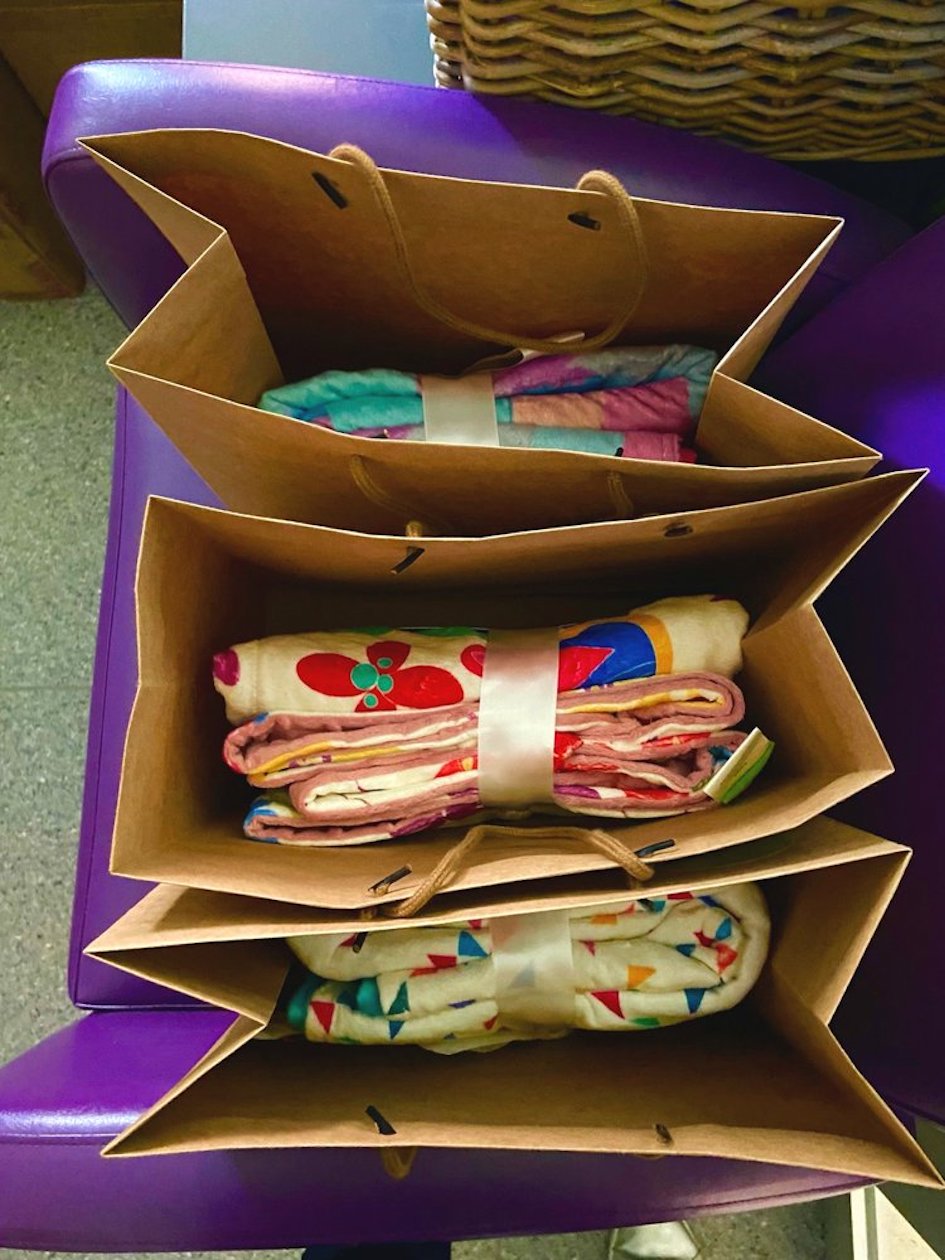 We are busy packing for our customers and donating to those in need 🥰